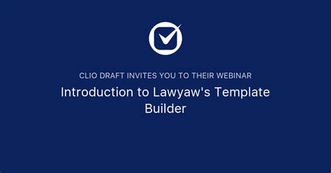 Lawyaw Template Builder